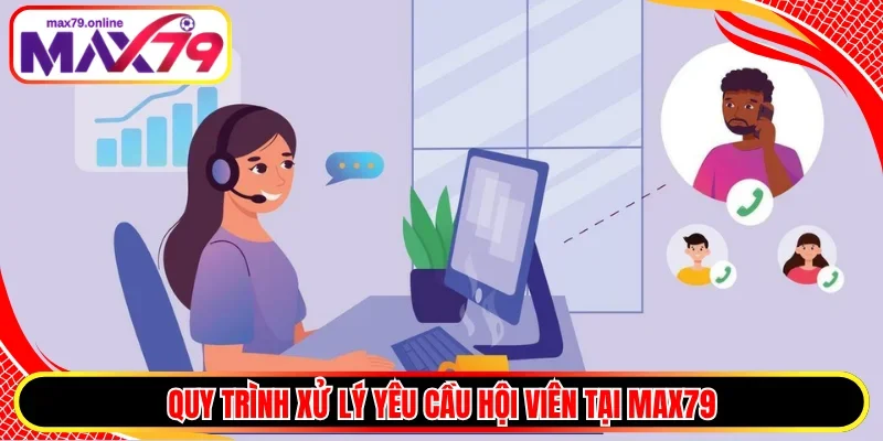 Quy trình xử lý yêu cầu hội viên tại MAX79